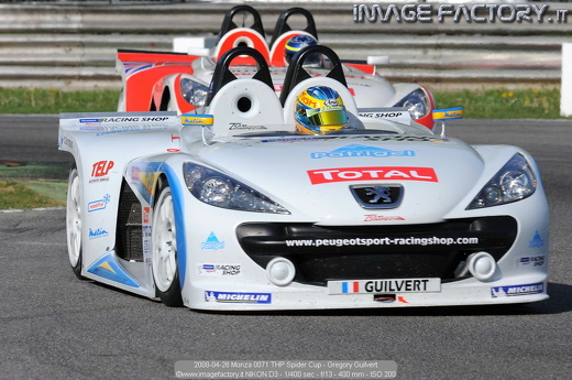 2008-04-26 Monza 0071 THP Spider Cup - Gregory Guilvert